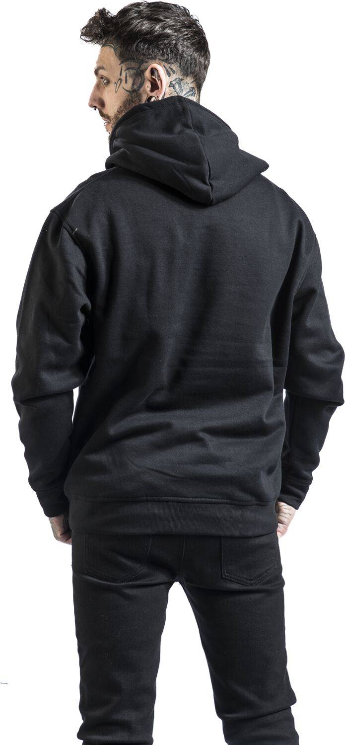 EMP "Vicero Shield" Kapuzenpullover Schwarz Von Outer Vision