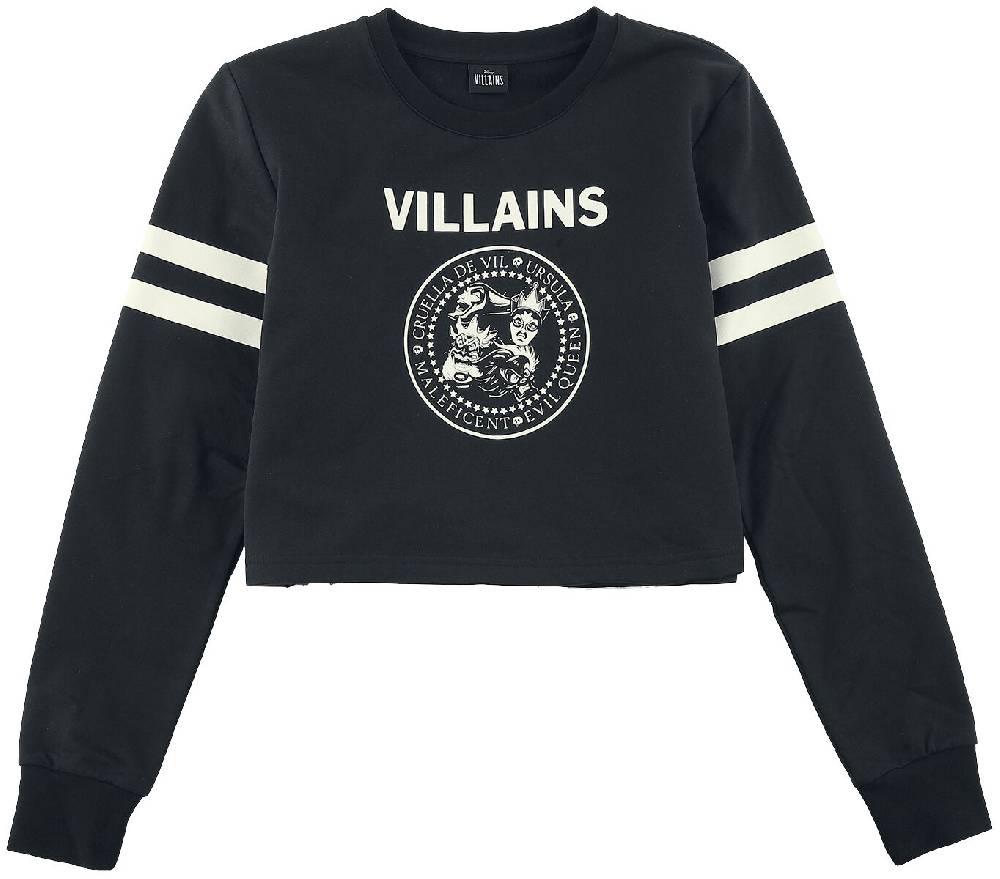 EMP "Villains - Kids - Villains United" Sweatshirt schwarz von Disney