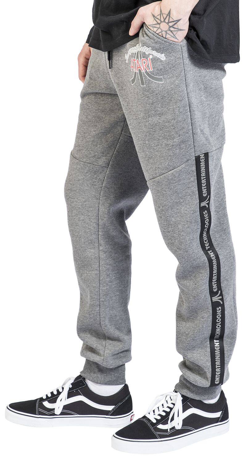 EMP "Vintage Logo" Trainingshose Grau Meliert Von Atari