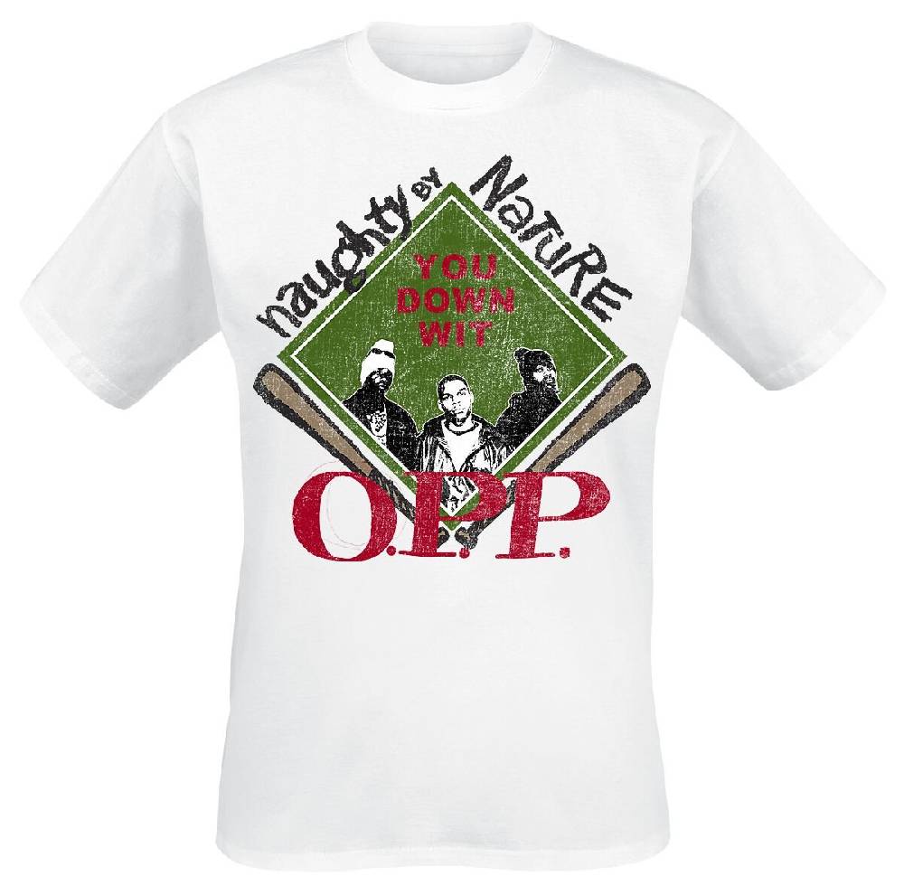 EMP "Vintage OPP" T-Shirt weiß von Naughty by Nature