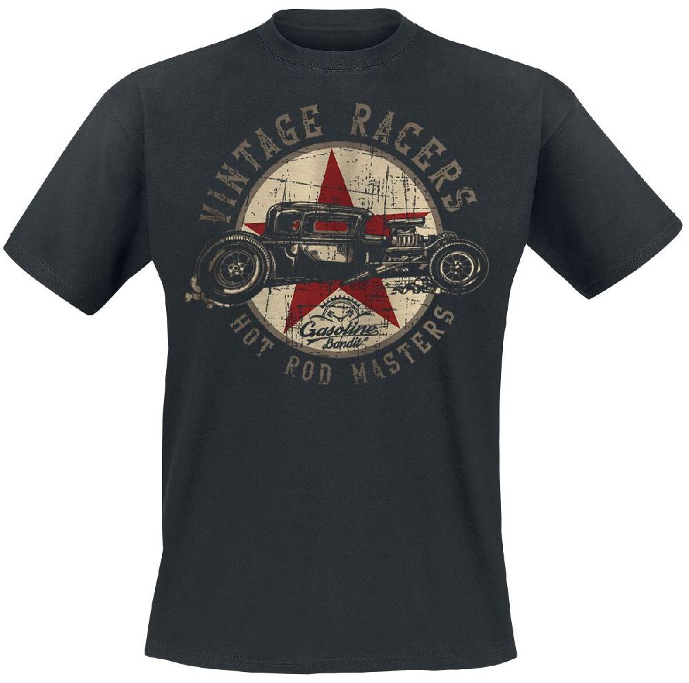 EMP "Vintage Racers" T-Shirt schwarz von Gasoline Bandit