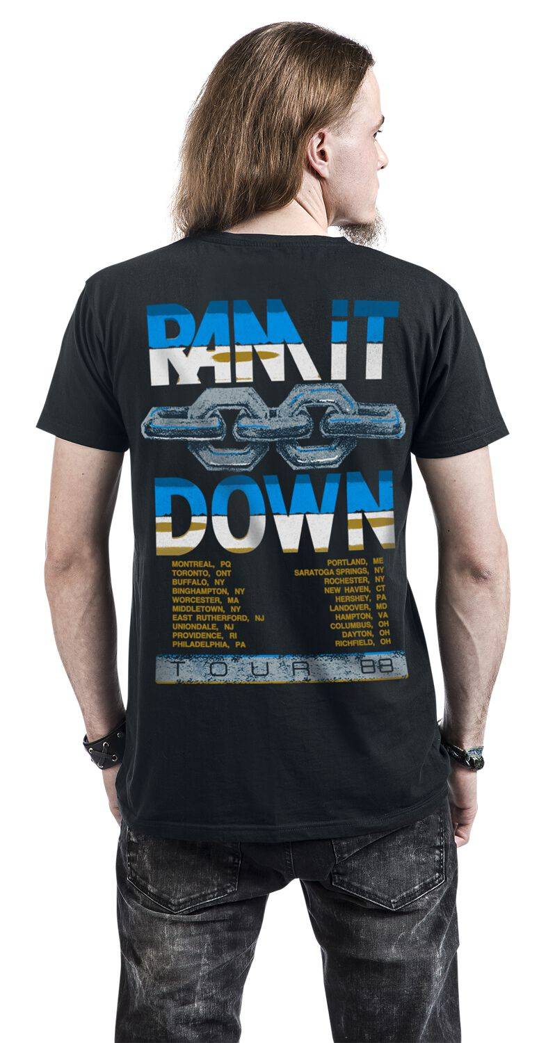 EMP "Vintage Ram It Down Tour Dates" T-Shirt Schwarz Von Judas Priest
