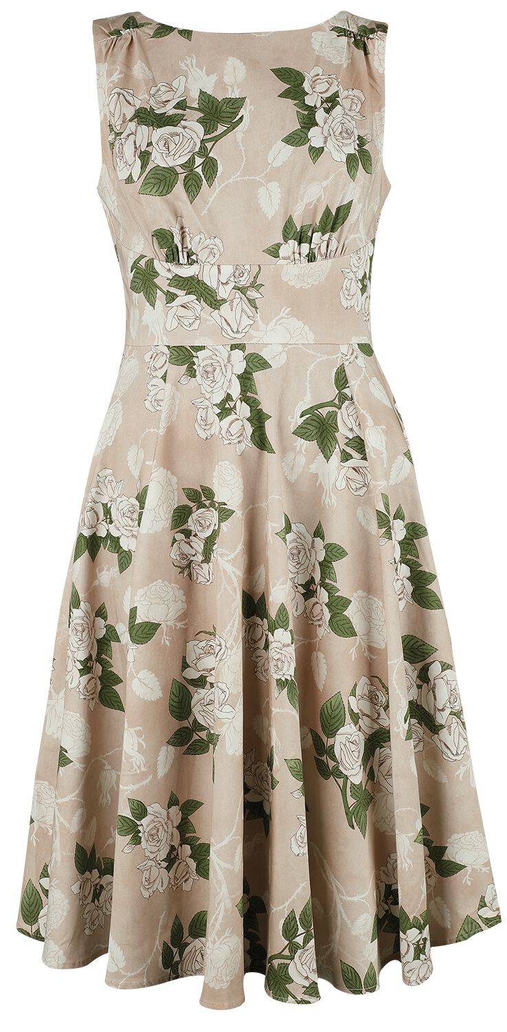 EMP "Viola Floral Swing Dress" Mittellanges Kleid multicolor von H&R London