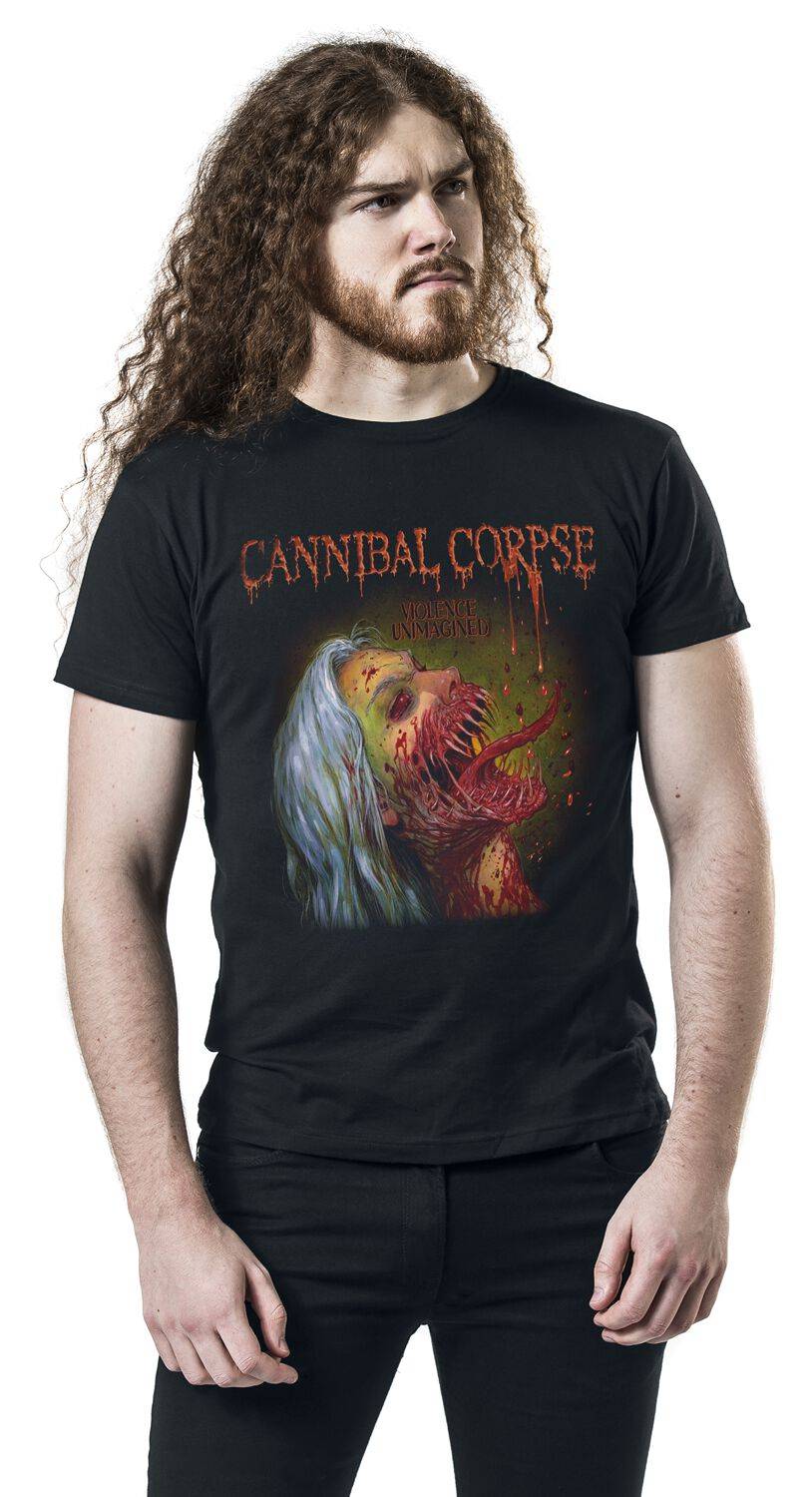 EMP "Violence Unimagined" T-Shirt Schwarz Von Cannibal Corpse