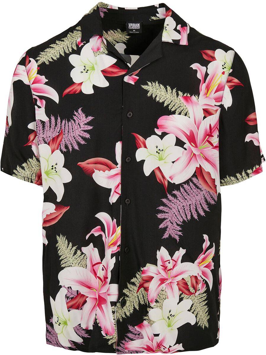 EMP "Viscose AOP Resort Shirt" Kurzarmhemd multicolor von Urban Classics
