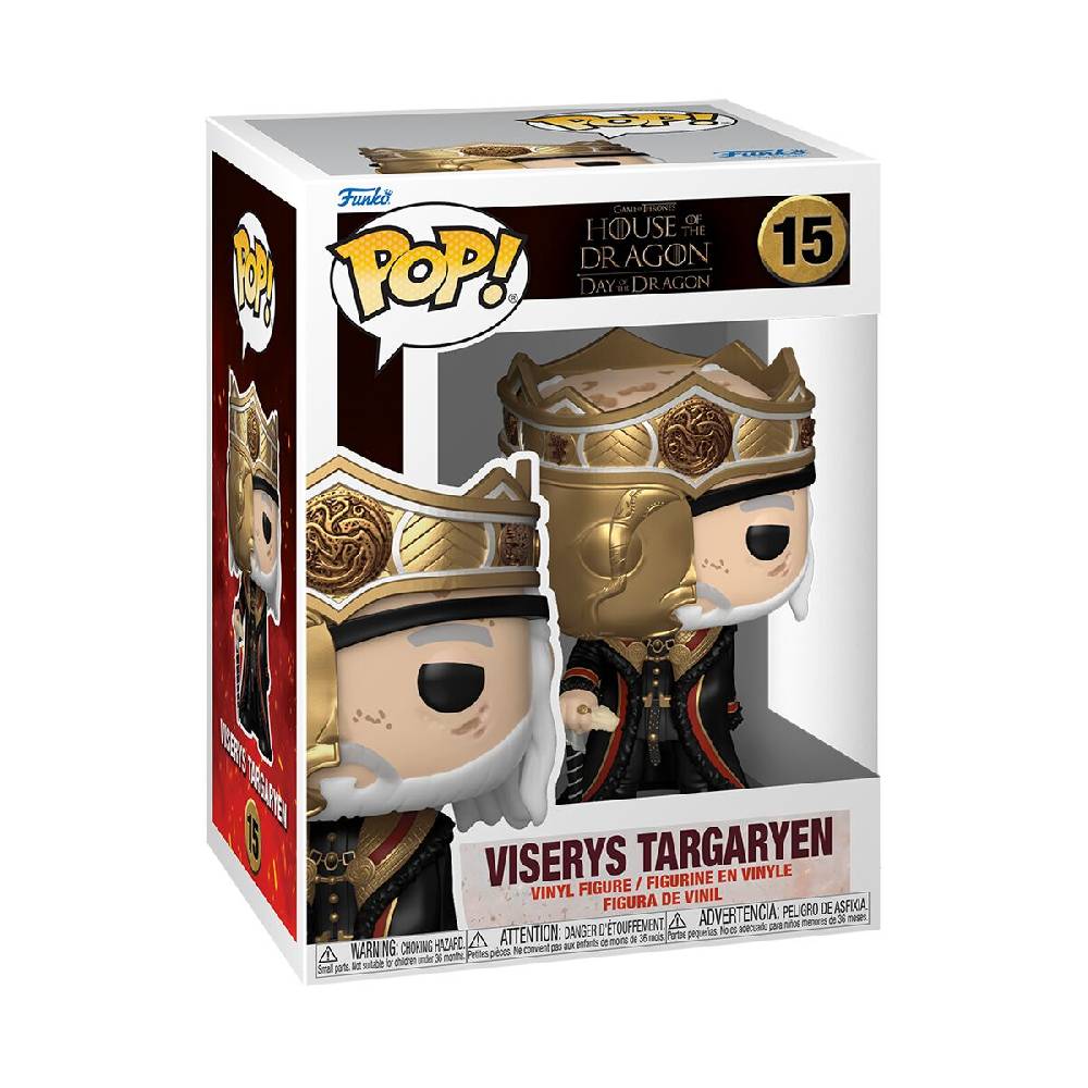 EMP "Viserys Targaryen (Chase Edition möglich!) Vinyl Figur 15" Funko Pop! multicolor von House Of The Dragon
