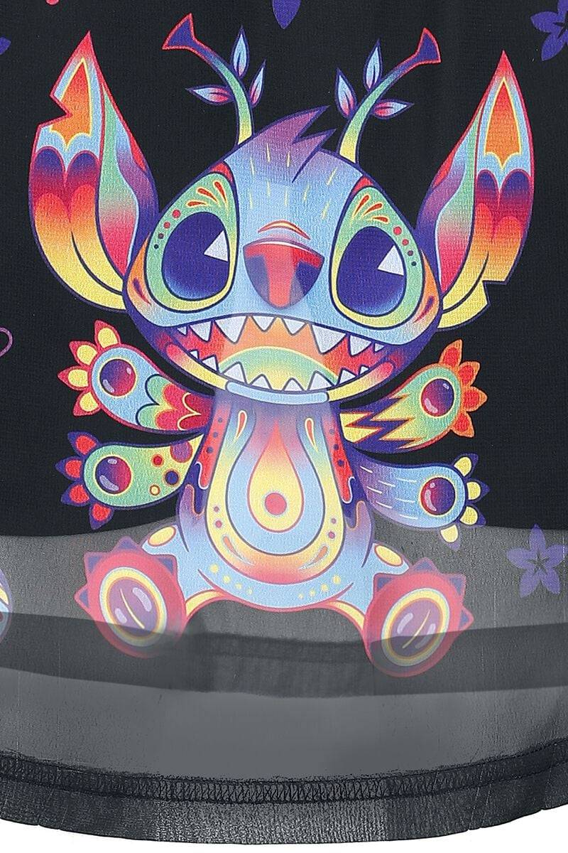 EMP "Viva Mexico" Kurzer Rock Multicolor Von Lilo & Stitch