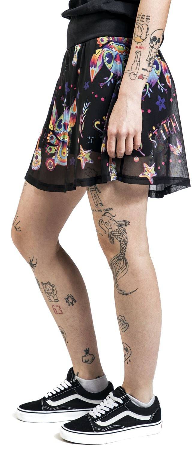 EMP "Viva Mexico" Kurzer Rock Multicolor Von Lilo & Stitch
