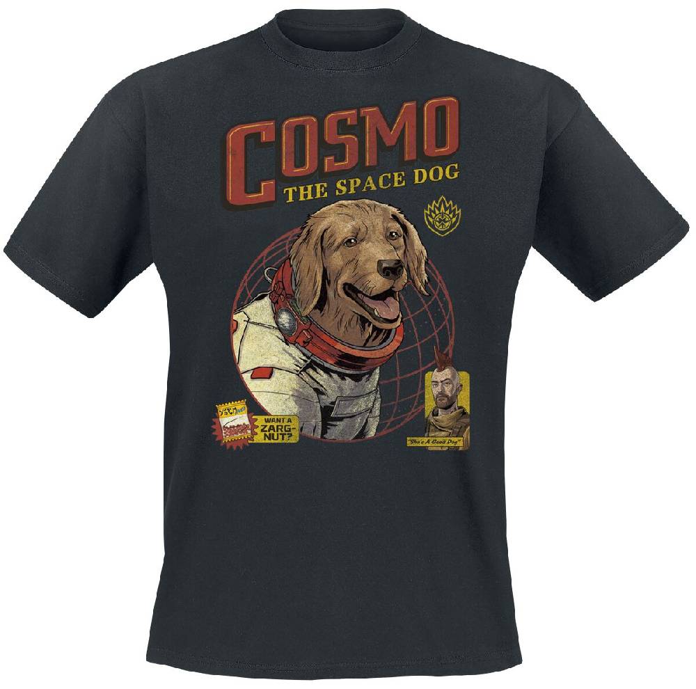 EMP "Vol. 3 - Cosmo -The Space Dog" T-Shirt schwarz von Guardians Of The Galaxy