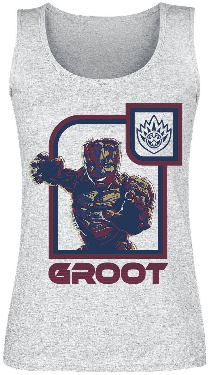 EMP "Vol. 3 - Groot" Tank-Top grau von Guardians Of The Galaxy