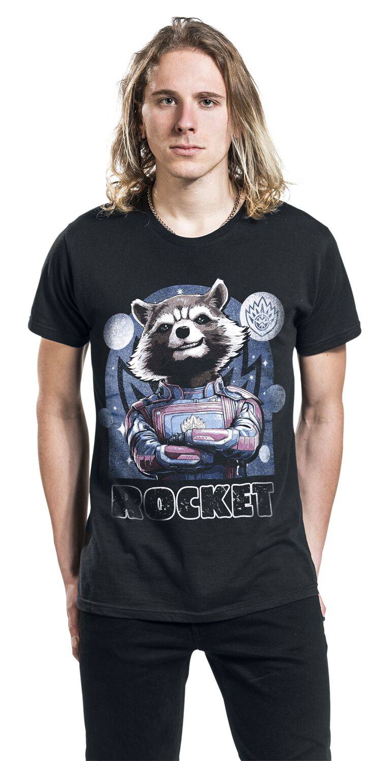 EMP "Vol. 3 - Rocket" T-Shirt Schwarz Von Guardians Of The Galaxy