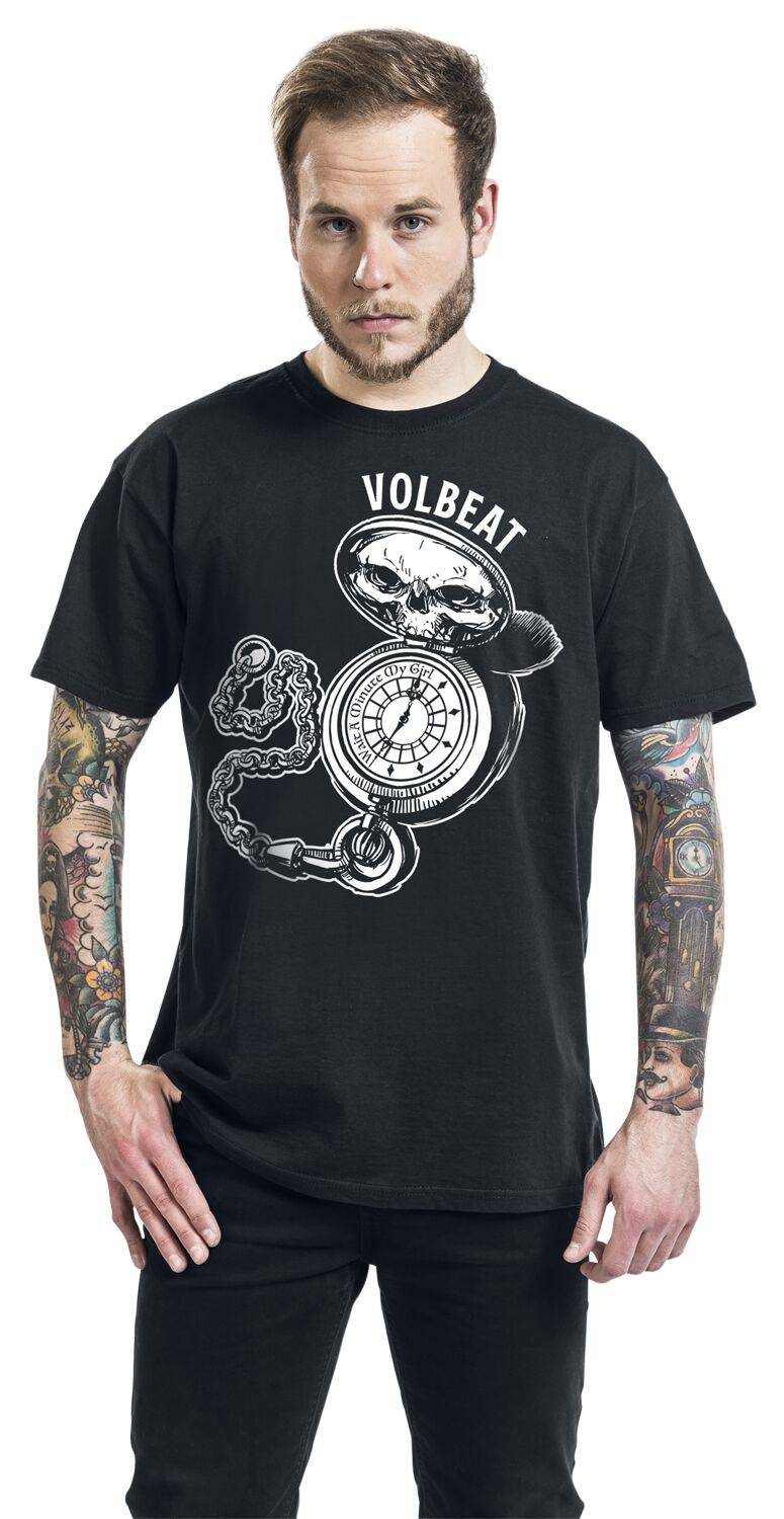EMP "Wait A Minute My Girl" T-Shirt Schwarz Von Volbeat