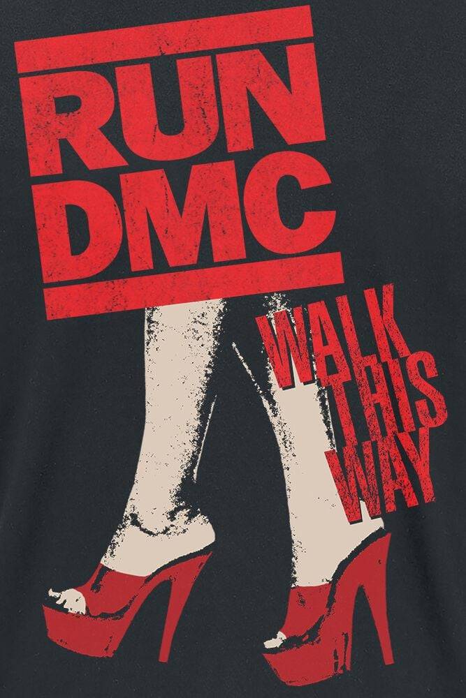 EMP "Walk This Way Legs" Kapuzenpullover Schwarz Von Run DMC