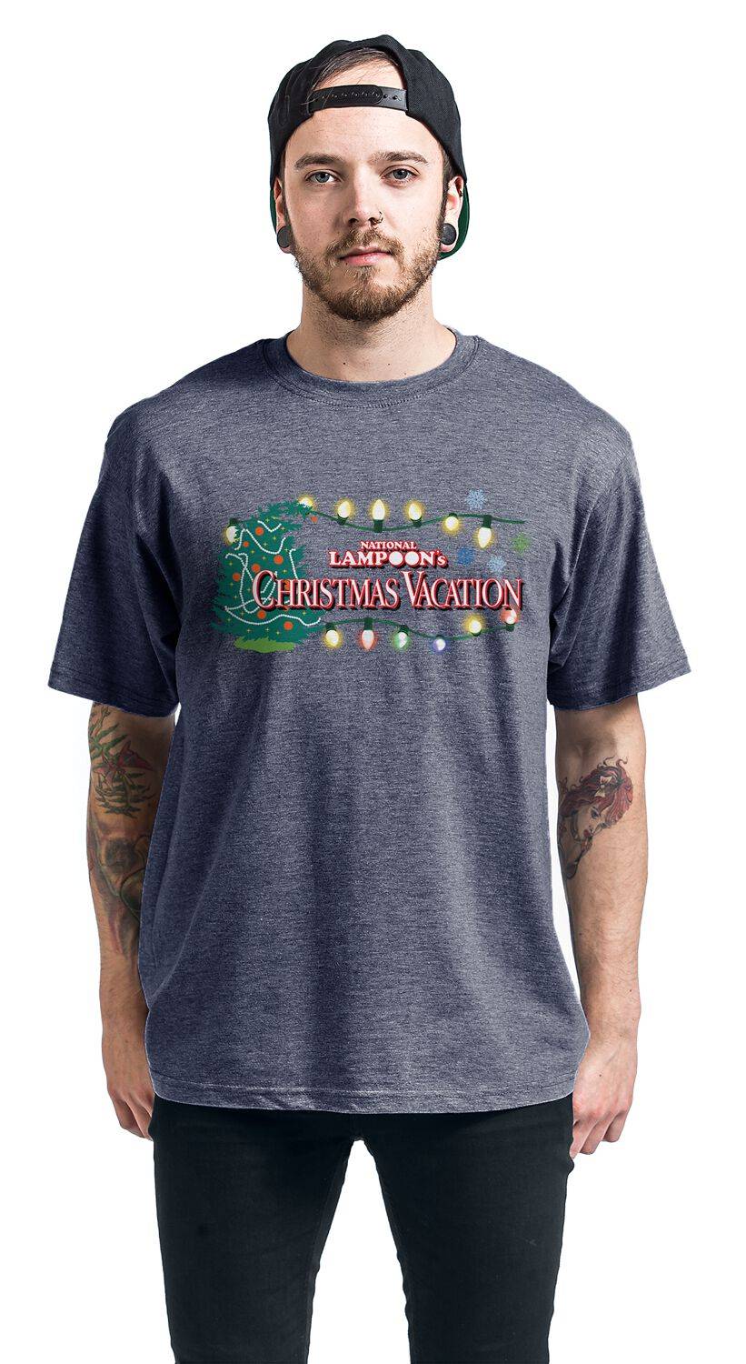 EMP "Warner 100 - Christmas Vacation" T-Shirt Blau Von Looney Tunes