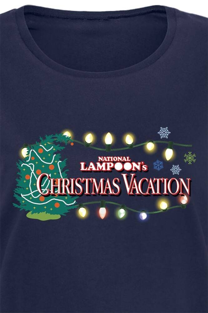EMP "Warner 100 - Christmas Vacation" T-Shirt Blau Von Looney Tunes