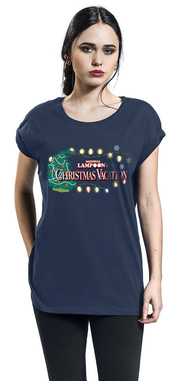 EMP "Warner 100 - Christmas Vacation" T-Shirt Blau Von Looney Tunes