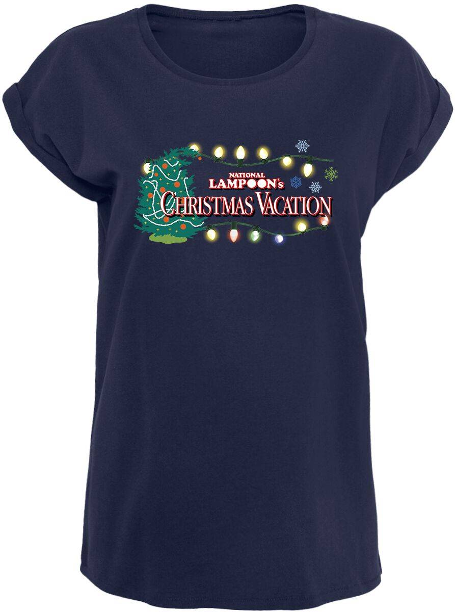 EMP "Warner 100 - Christmas Vacation" T-Shirt blau von Looney Tunes