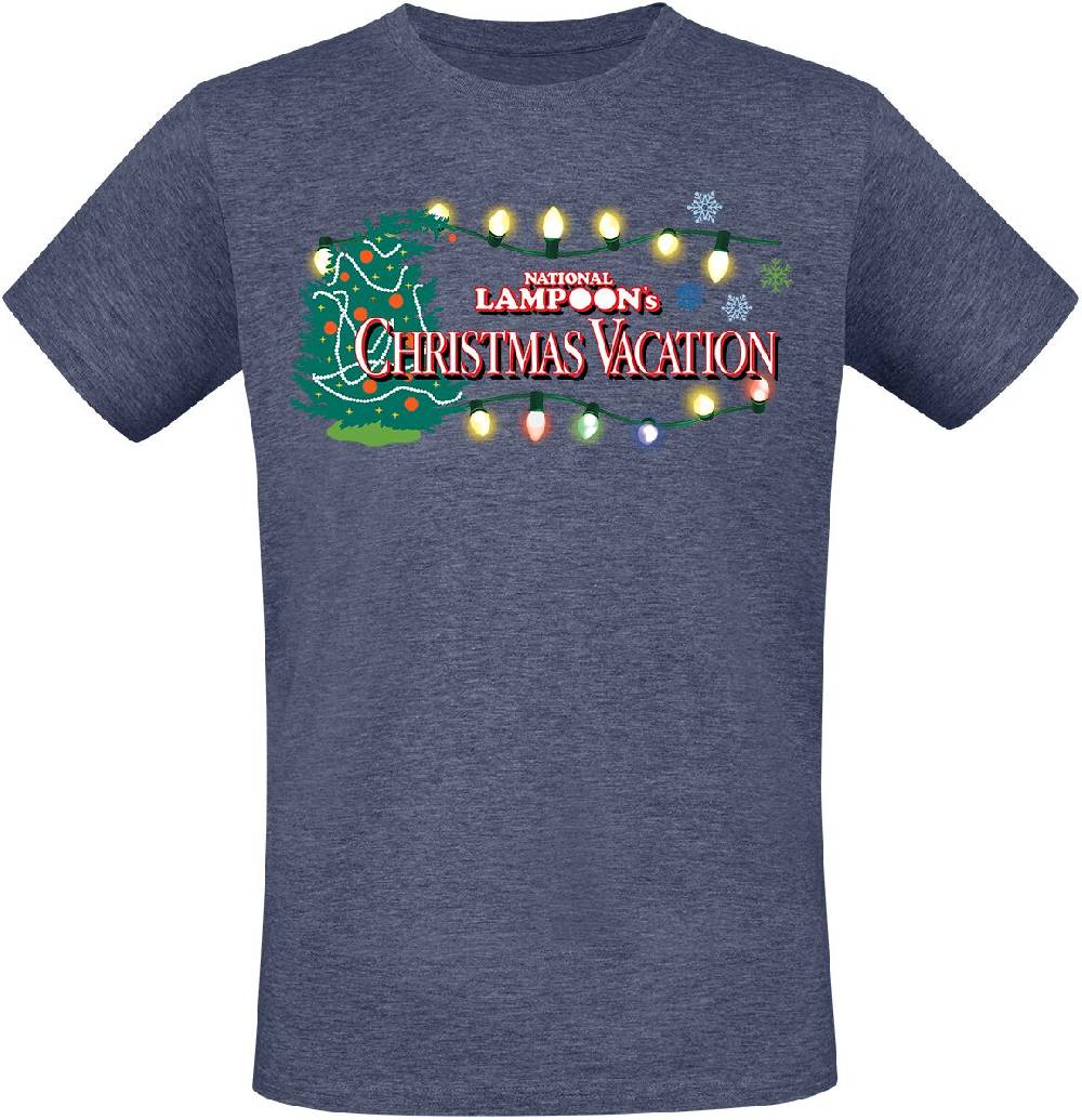 EMP "Warner 100 - Christmas Vacation" T-Shirt blau von Looney Tunes