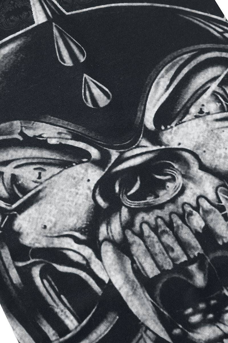EMP "Warpig Tube Scarf" Schlauchschal Schwarz/grau Von Motörhead