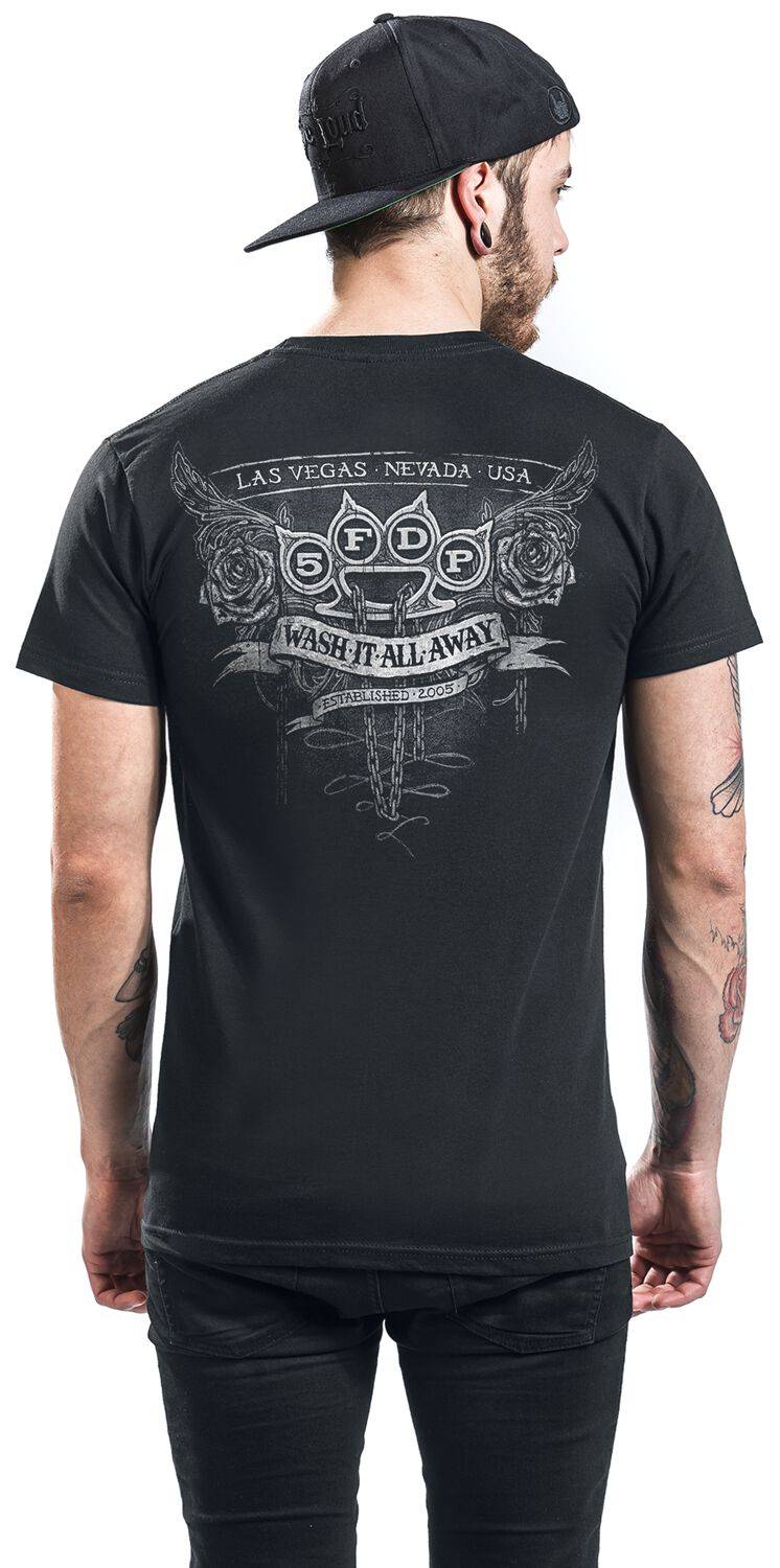EMP "WashIt Away" T-Shirt Schwarz Von Five Finger Death Punch