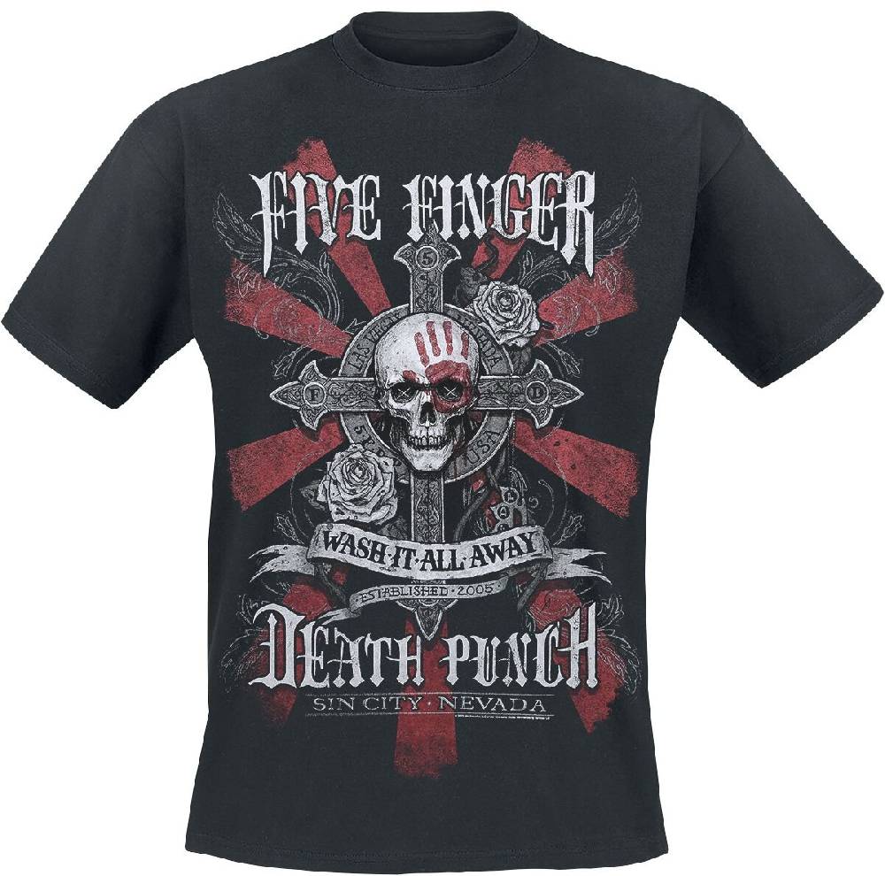 EMP "WashIt Away" T-Shirt schwarz von Five Finger Death Punch