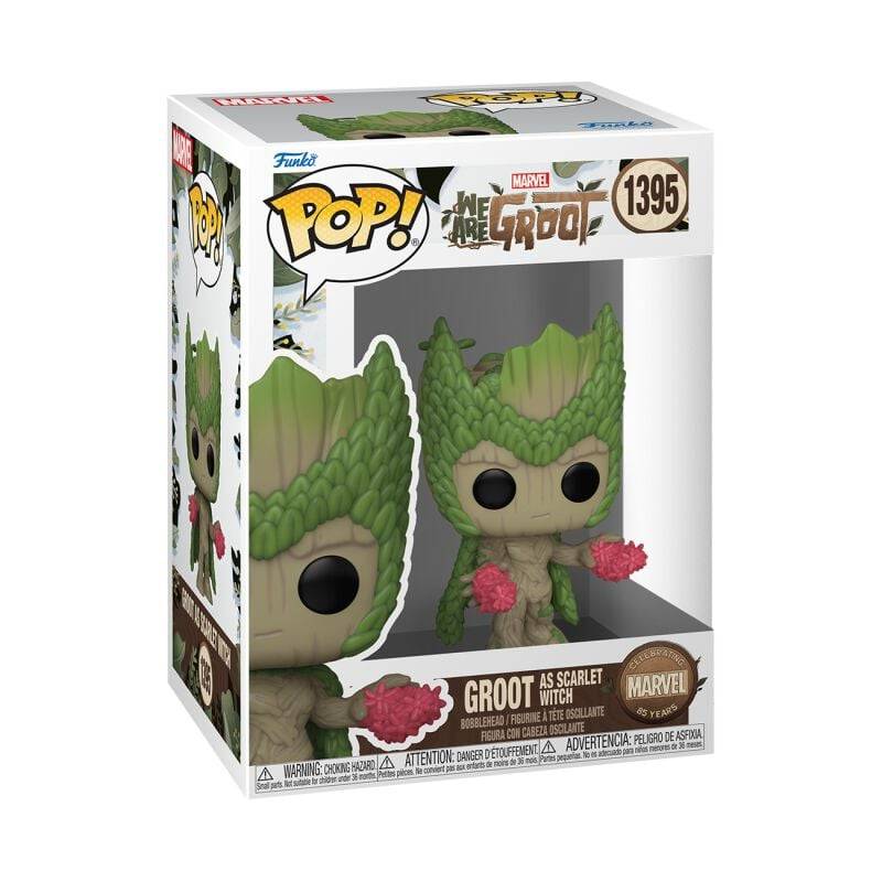 EMP "We Are Groot - Groot as Scarlet Witch Vinyl Figur 1395" Funko Pop! multicolor von Marvel