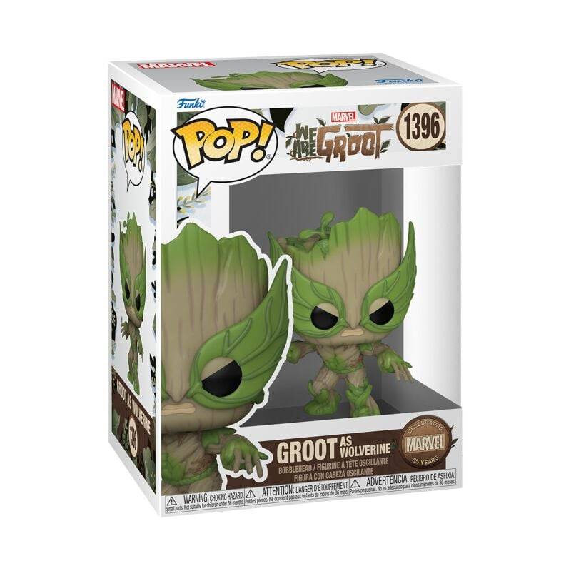EMP "We Are Groot - Groot as Wolverine Vinyl Figur 1396" Funko Pop! multicolor von Marvel