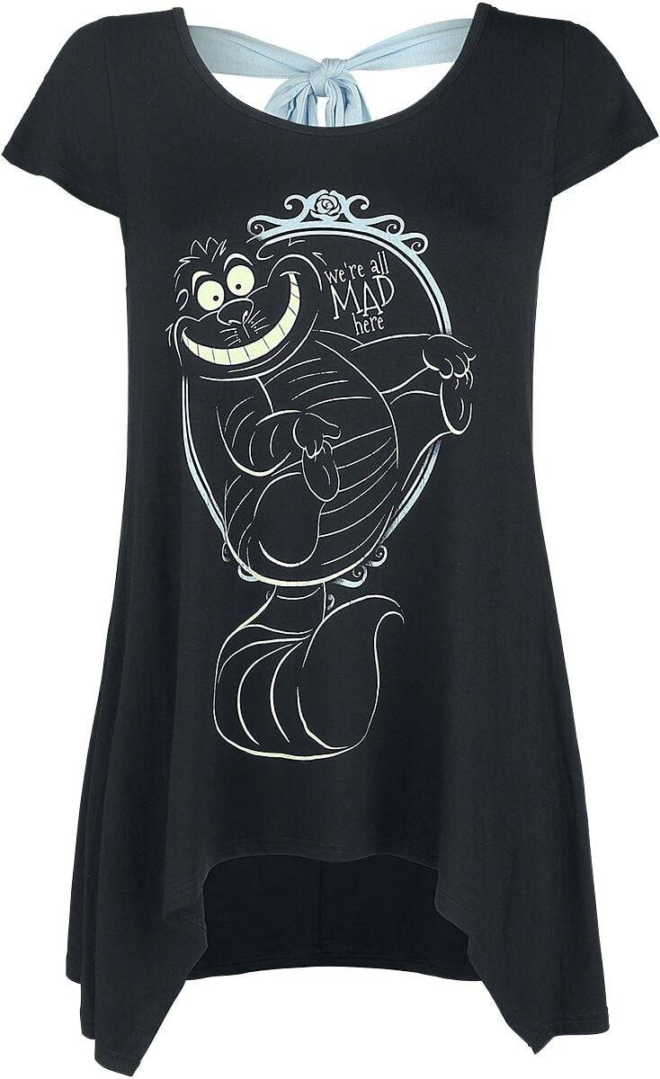 EMP "We're All Mad Here" T-Shirt schwarz von Alice im Wunderland