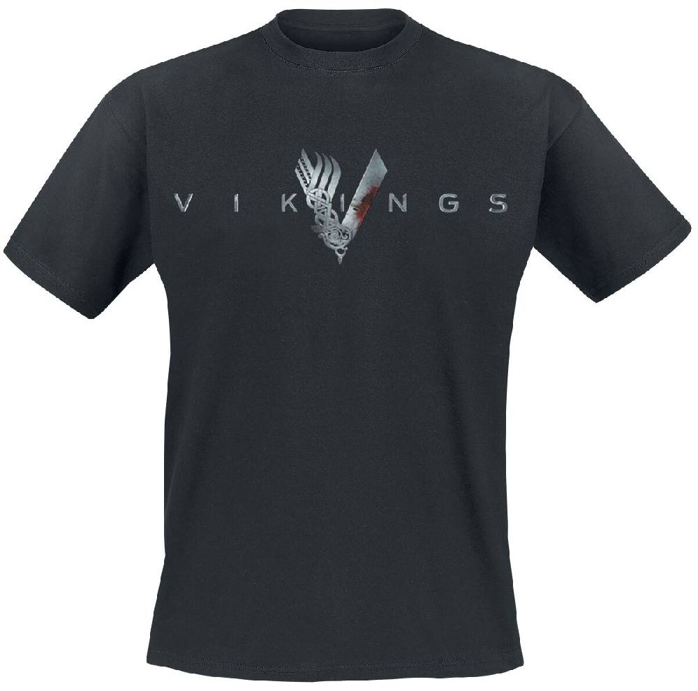 EMP "Welcome To Valhalla" T-Shirt schwarz von Vikings