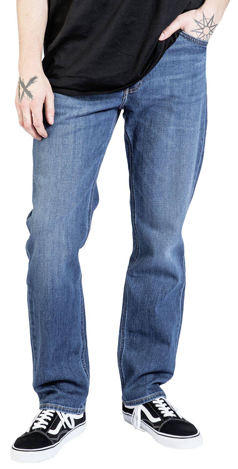 EMP "West Relaxed Fit Worn In" Jeans Blau Von Lee Jeans