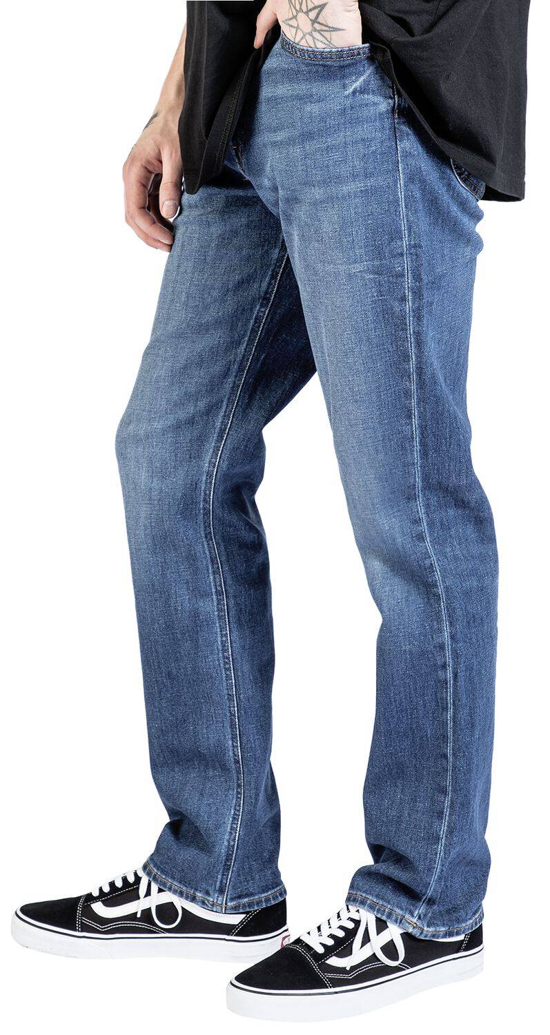 EMP "West Relaxed Fit Worn In" Jeans Blau Von Lee Jeans