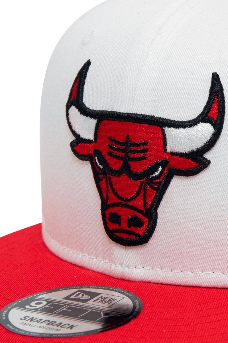 EMP "White Crown Patches 9FIFTY Chicago Bulls" Cap Multicolor Von New Era - NBA
