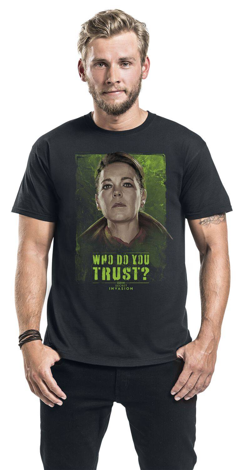 EMP "Who Do You Trust? Sonya" T-Shirt Schwarz Von Secret Invasion