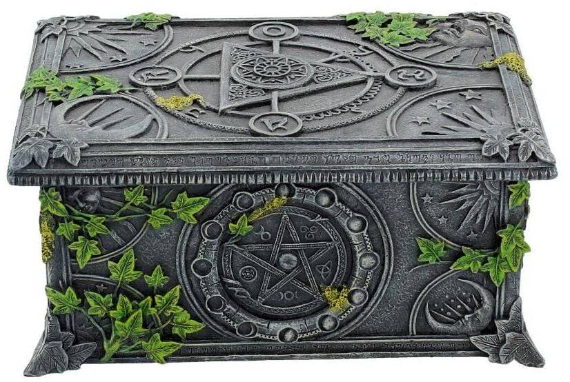 EMP "Wiccan Pentagram Tarot Box" Dekoartikel von Nemesis Now