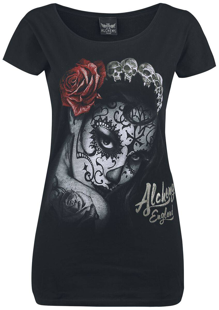 EMP "Widow's Weed" T-Shirt schwarz von Alchemy England