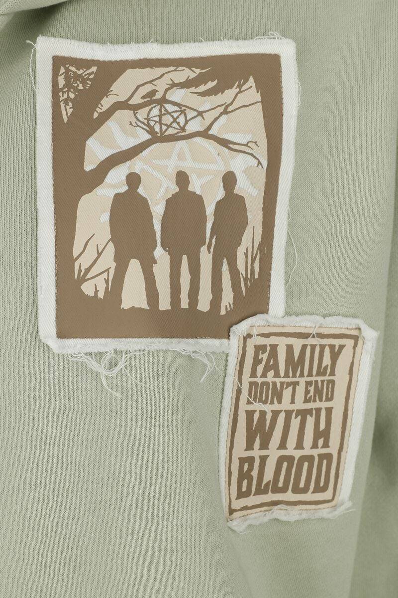 EMP "Winchester Brothers" Kapuzenjacke Grün Von Supernatural