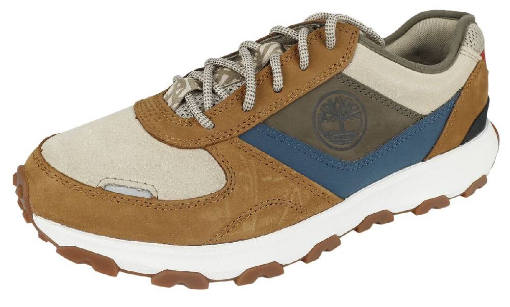EMP "Winsor Park LOW LACE UP" Sneaker braun von Timberland