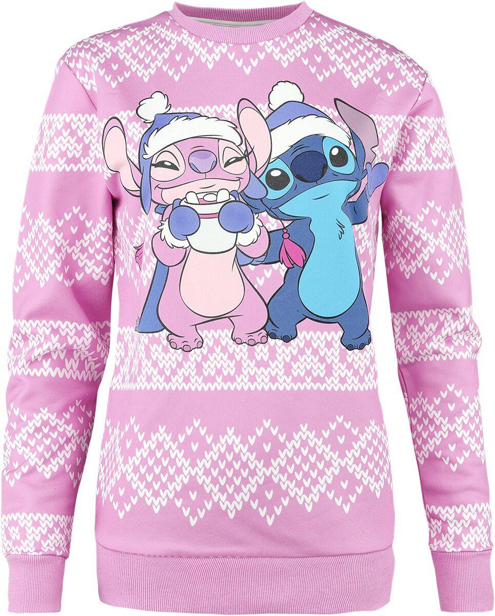EMP "Winter Stitch" Weihnachtspullover multicolor von Lilo & Stitch