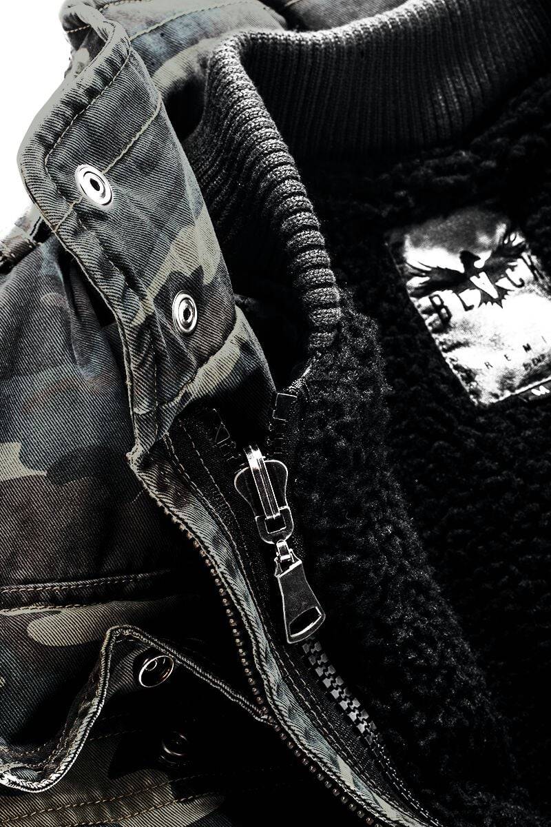 EMP Winterjacke Camouflage Von Black Premium By EMP