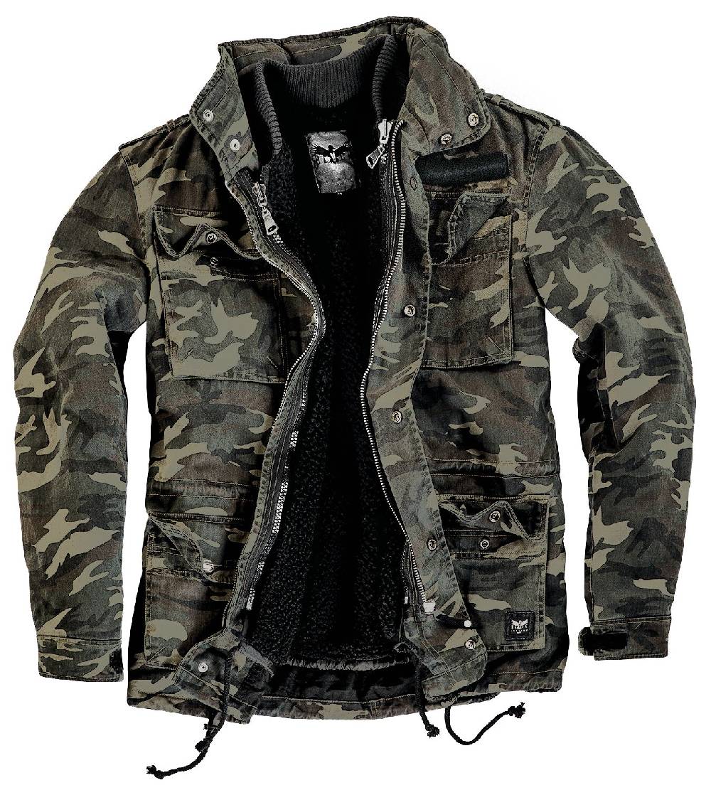 EMP Winterjacke camouflage von Black Premium by EMP