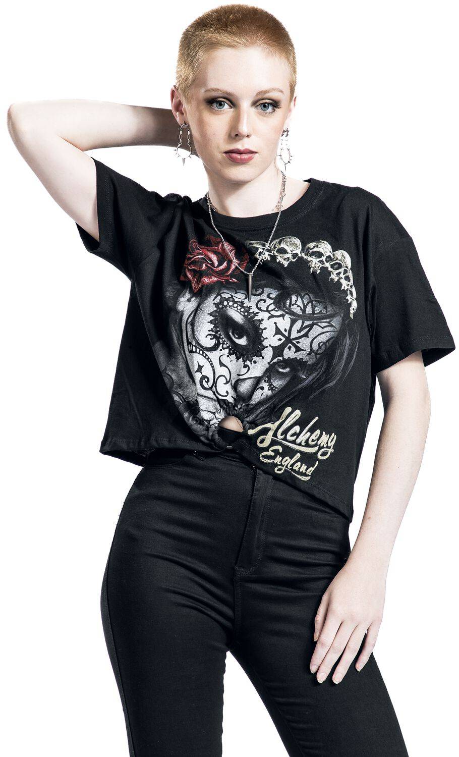EMP "Wisow's Weed" T-Shirt Schwarz Von Alchemy England