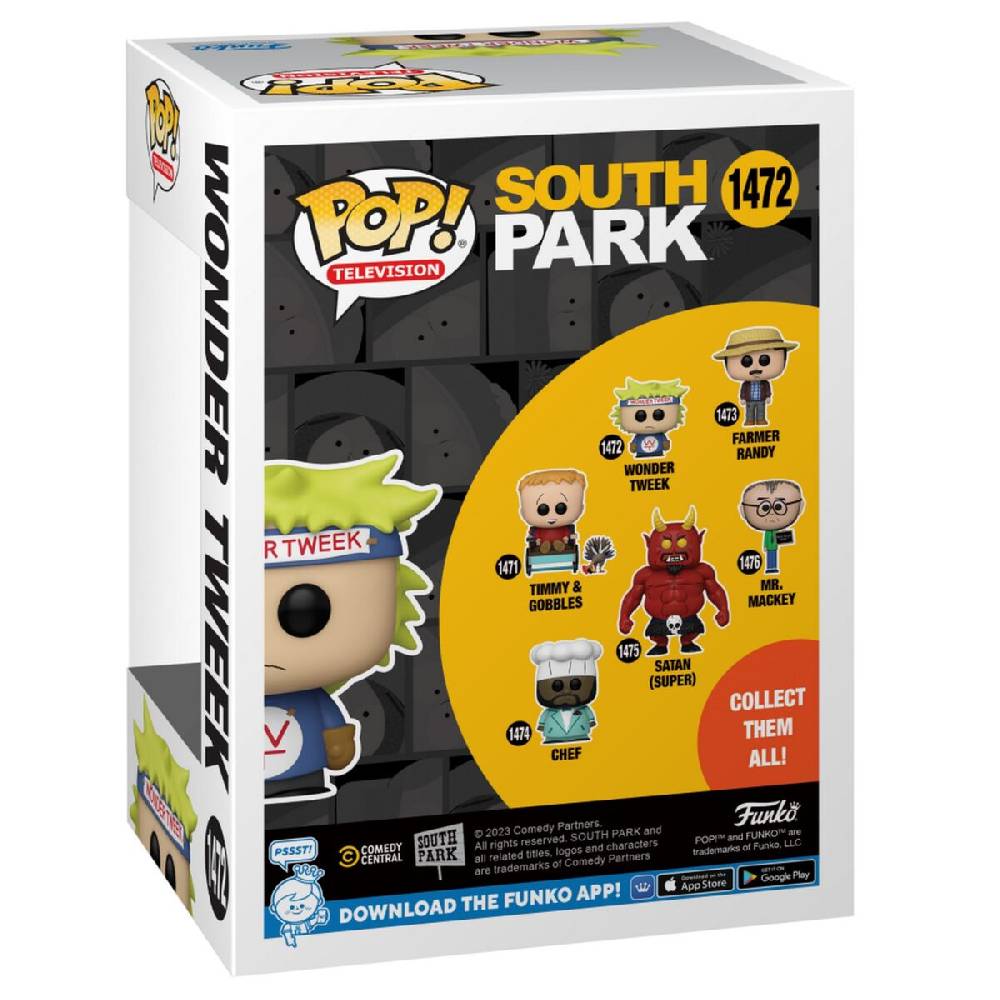 EMP "Wonder Tweek Vinyl Figur 1472" Funko Pop! Multicolor Von South Park