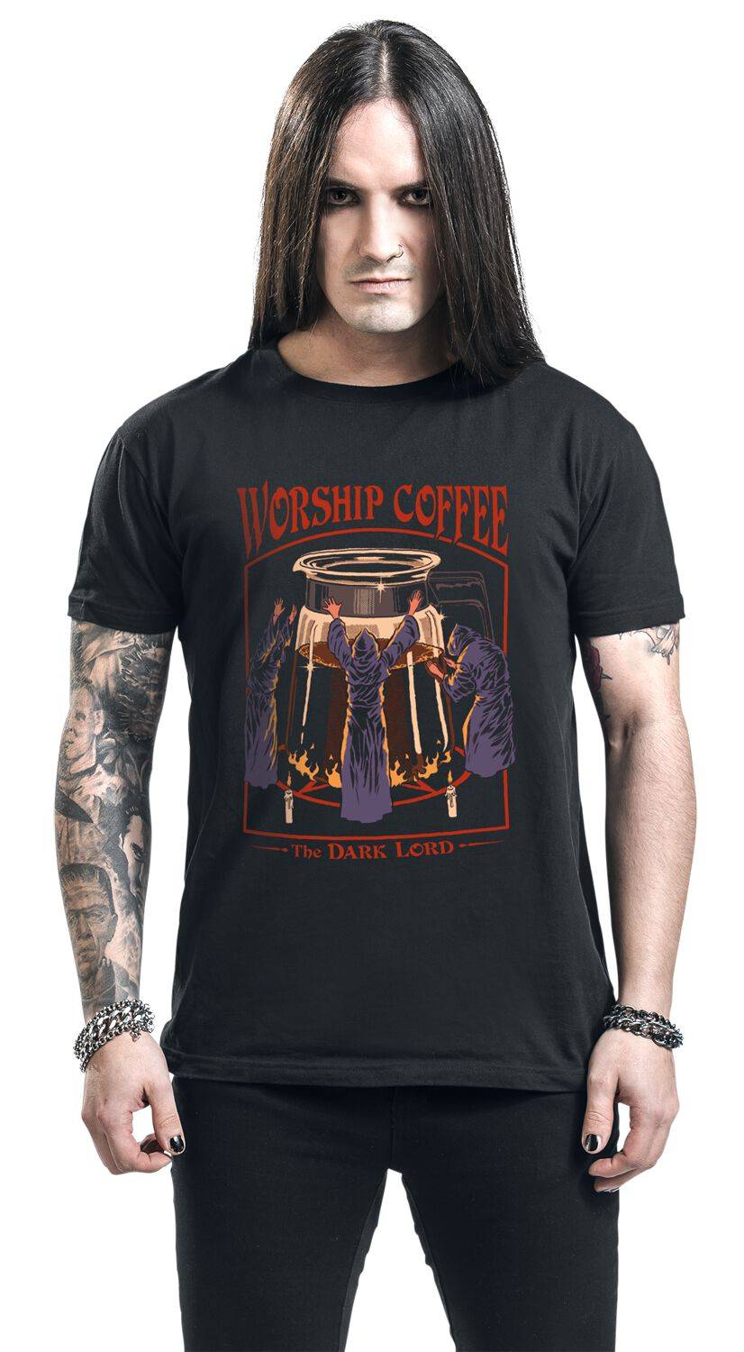 EMP "Worship Coffee" T-Shirt Schwarz Von Steven Rhodes