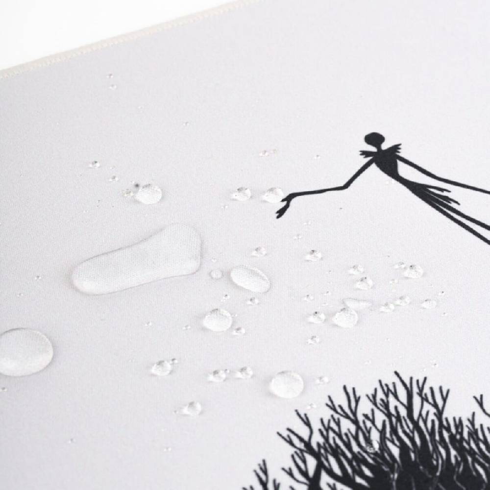 EMP "XL Mousepad" Schreibtischunterlage Schwarz/weiß Von The Nightmare Before Christmas