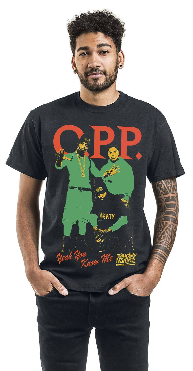 EMP "Yeah You Know Me" T-Shirt Schwarz Von Naughty By Nature