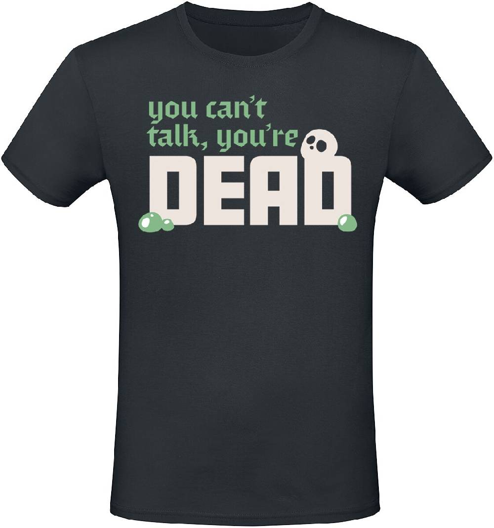 EMP "You Can't Talk. You're Dead" T-Shirt schwarz von Dungeons and Dragons