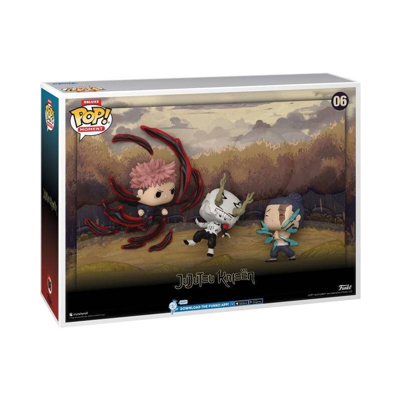 EMP "Yuji Itadori & A0I Todo & Hanami (Pop! Moments Deluxe) Vinyl Figur 06" Funko Pop! Multicolor Von Jujutsu Kaisen