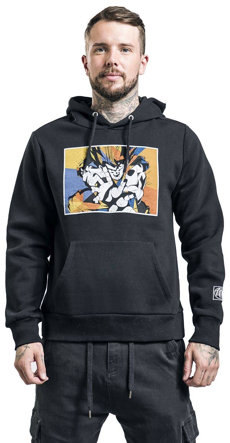 EMP "Z - Goku Attack" Kapuzenpullover Schwarz Von Dragon Ball