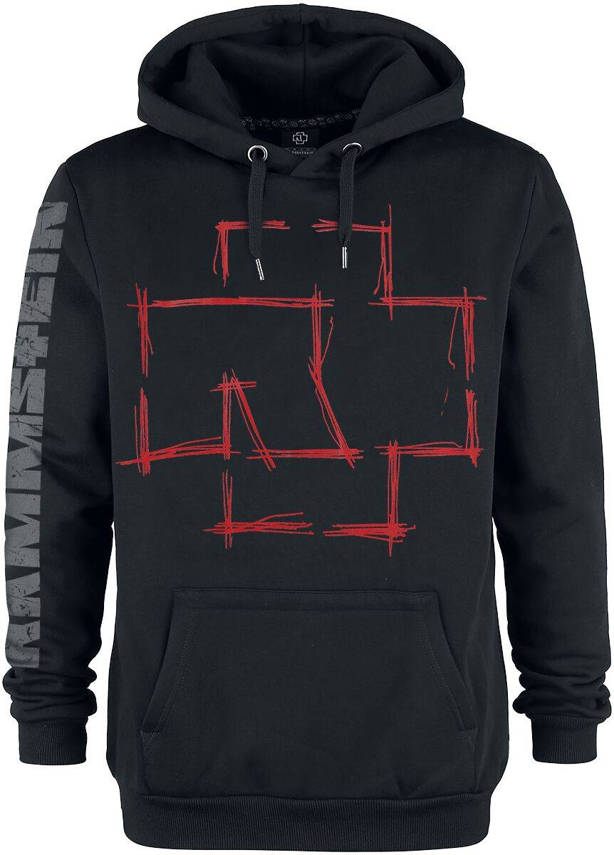 EMP "Zeig Dich" Kapuzenpullover schwarz von Rammstein EMP "Zeig Dich" Kapuzenpullover schwarz von Rammstein