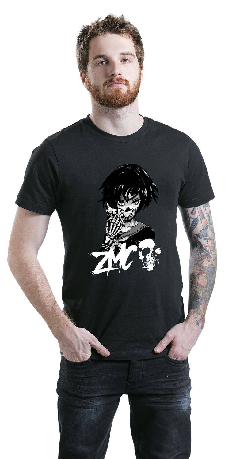 EMP "ZMC - Mask" T-Shirt Schwarz Von Zombie Makeout Club